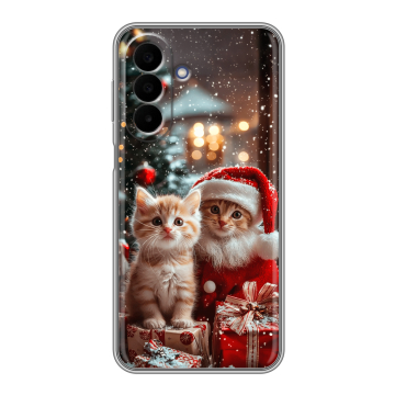 Силиконовый чехол на Samsung Galaxy A27 с принтом Новый год Силиконовый чехол на Samsung Galaxy A27 с принтом Новый год