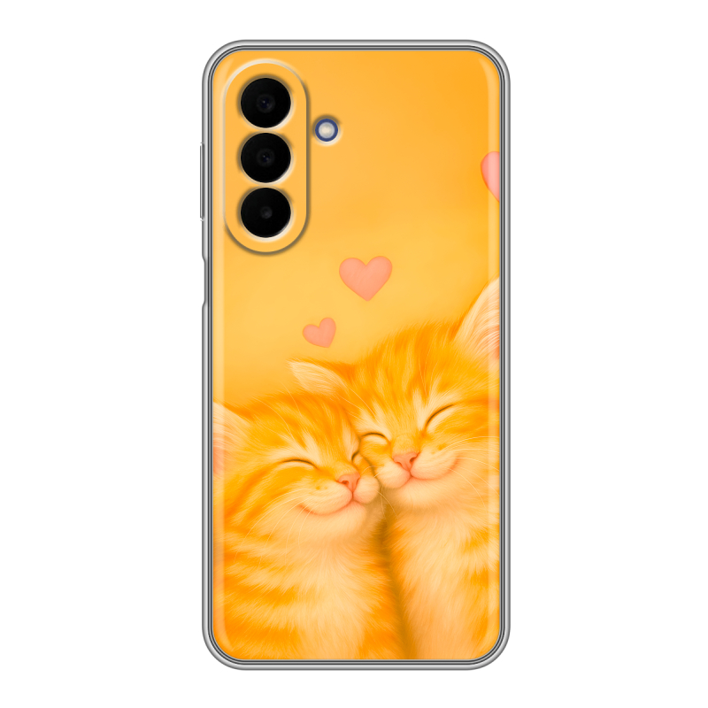 Силиконовый чехол на Samsung Galaxy A27 с принтом Милые котята Силиконовый чехол на Samsung Galaxy A27 с принтом Милые котята