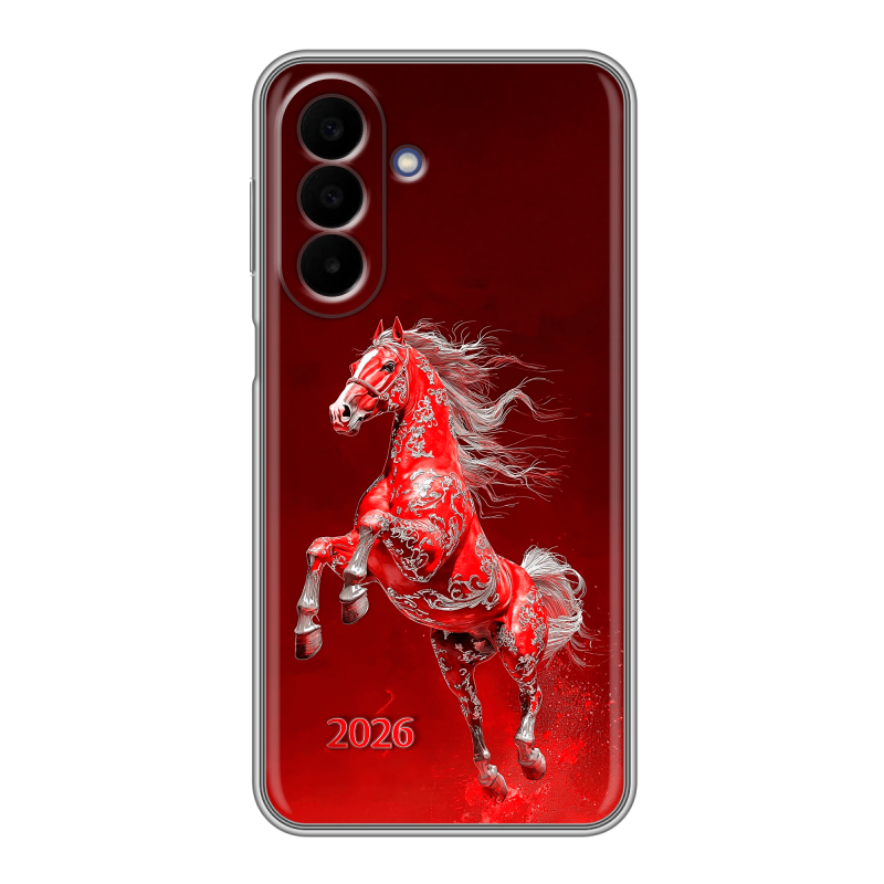 Силиконовый чехол на Samsung Galaxy A27 с принтом Новый год Силиконовый чехол на Samsung Galaxy A27 с принтом Новый год