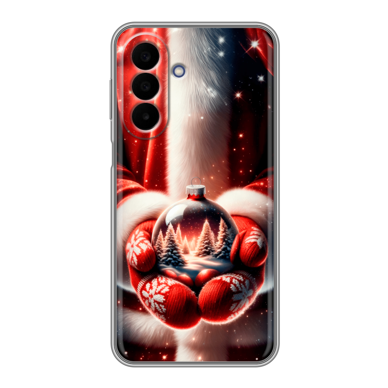 Силиконовый чехол на Samsung Galaxy A27 с принтом Новый год Силиконовый чехол на Samsung Galaxy A27 с принтом Новый год
