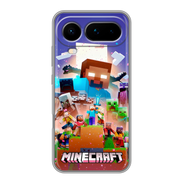 Силиконовый чехол на Honor Magic 8 Pro Air с принтом Майнкрафт Minecraft Силиконовый чехол на Honor Magic 8 Pro Air с принтом Майнкрафт Minecraft