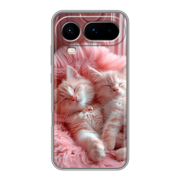 Силиконовый чехол на Honor Magic 8 Pro Air с принтом котята котики Силиконовый чехол на Honor Magic 8 Pro Air с принтом котята котики