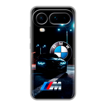 Силиконовый чехол на Honor Magic 8 Pro Air с принтом БМВ BMW Силиконовый чехол на Honor Magic 8 Pro Air с принтом БМВ BMW
