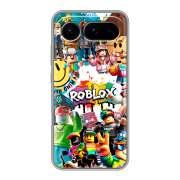 Силиконовый чехол на Honor Magic 8 Pro Air с принтом Roblox Роблокс Силиконовый чехол на Honor Magic 8 Pro Air с принтом Roblox Роблокс