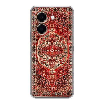 Силиконовый чехол на Honor X7e с принтом Ковер