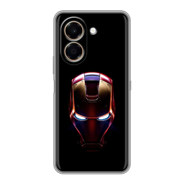 Силиконовый чехол на Honor X7e с принтом IronMan Железный человек Силиконовый чехол на Honor X7e с принтом IronMan Железный человек
