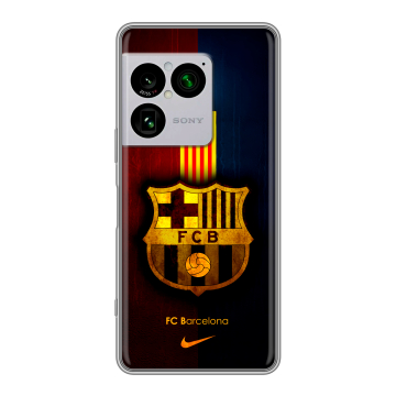 Силиконовый чехол на Sony Xperia 1 VIII с принтом Барселона Barcelona Силиконовый чехол на Sony Xperia 1 VIII с принтом Барселона Barcelona