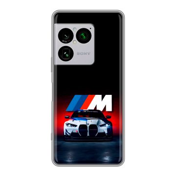 Силиконовый чехол на Sony Xperia 1 VIII с принтом БМВ BMW Силиконовый чехол на Sony Xperia 1 VIII с принтом БМВ BMW