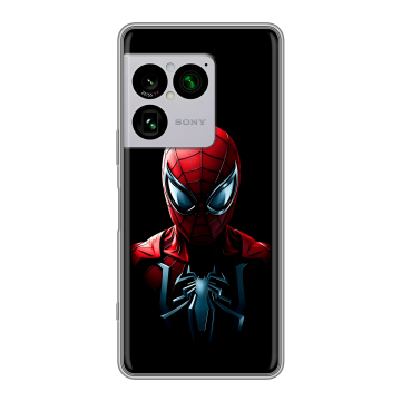 Силиконовый чехол на Sony Xperia 1 VIII с принтом Spiderman Человек паук Силиконовый чехол на Sony Xperia 1 VIII с принтом Spiderman Человек паук