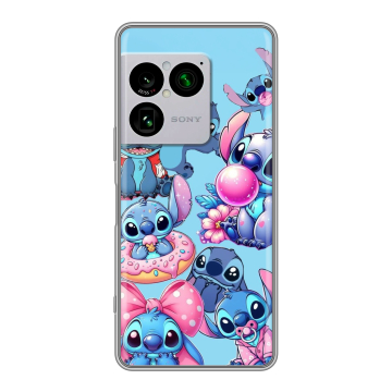 Силиконовый чехол на Sony Xperia 1 VIII с принтом Лило и Стич Силиконовый чехол на Sony Xperia 1 VIII с принтом Лило и Стич