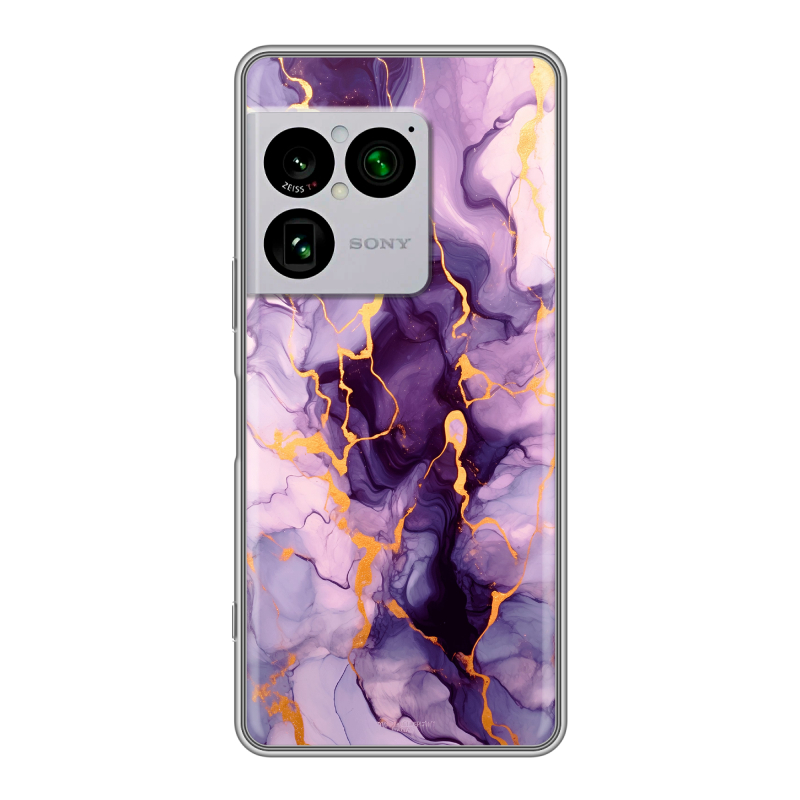 Силиконовый чехол на Sony Xperia 1 VIII с принтом Мрамор Силиконовый чехол на Sony Xperia 1 VIII с принтом Мрамор