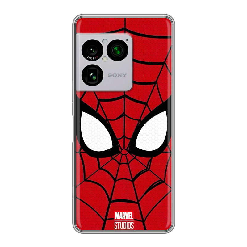 Силиконовый чехол на Sony Xperia 1 VIII с принтом человек паук spiderman Силиконовый чехол на Sony Xperia 1 VIII с принтом человек паук spiderman