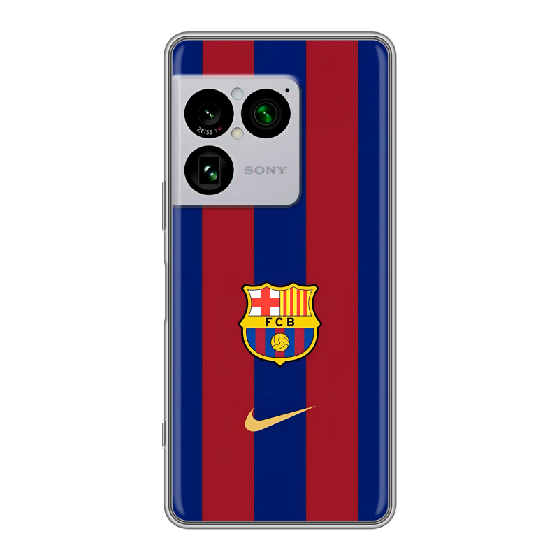 Силиконовый чехол на Sony Xperia 1 VIII с принтом Барселона Barcelona Силиконовый чехол на Sony Xperia 1 VIII с принтом Барселона Barcelona