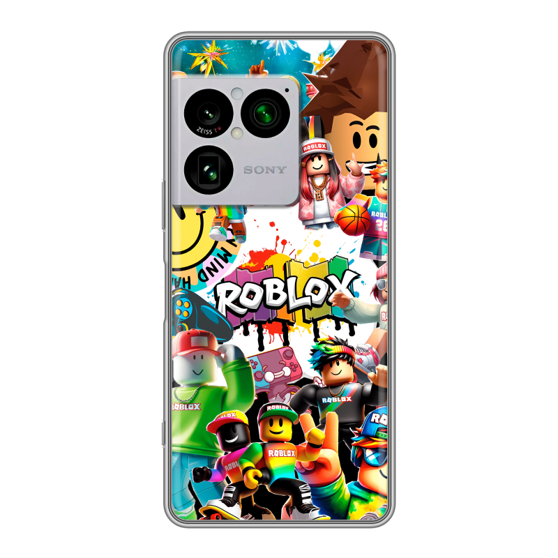 Силиконовый чехол на Sony Xperia 1 VIII с принтом Roblox Роблокс Силиконовый чехол на Sony Xperia 1 VIII с принтом Roblox Роблокс