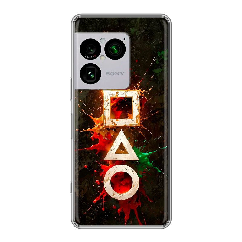 Силиконовый чехол на Sony Xperia 1 VIII с принтом Squid Game Игра кальмара Силиконовый чехол на Sony Xperia 1 VIII с принтом Squid Game Игра кальмара