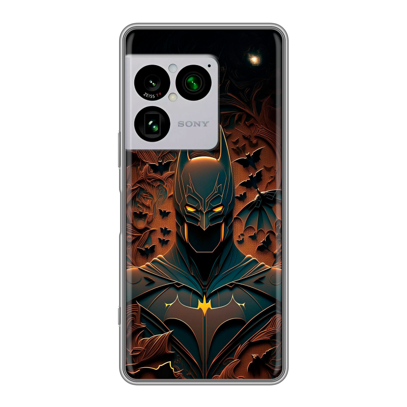 Силиконовый чехол на Sony Xperia 1 VIII с принтом Batman Бэтмен Силиконовый чехол на Sony Xperia 1 VIII с принтом Batman Бэтмен