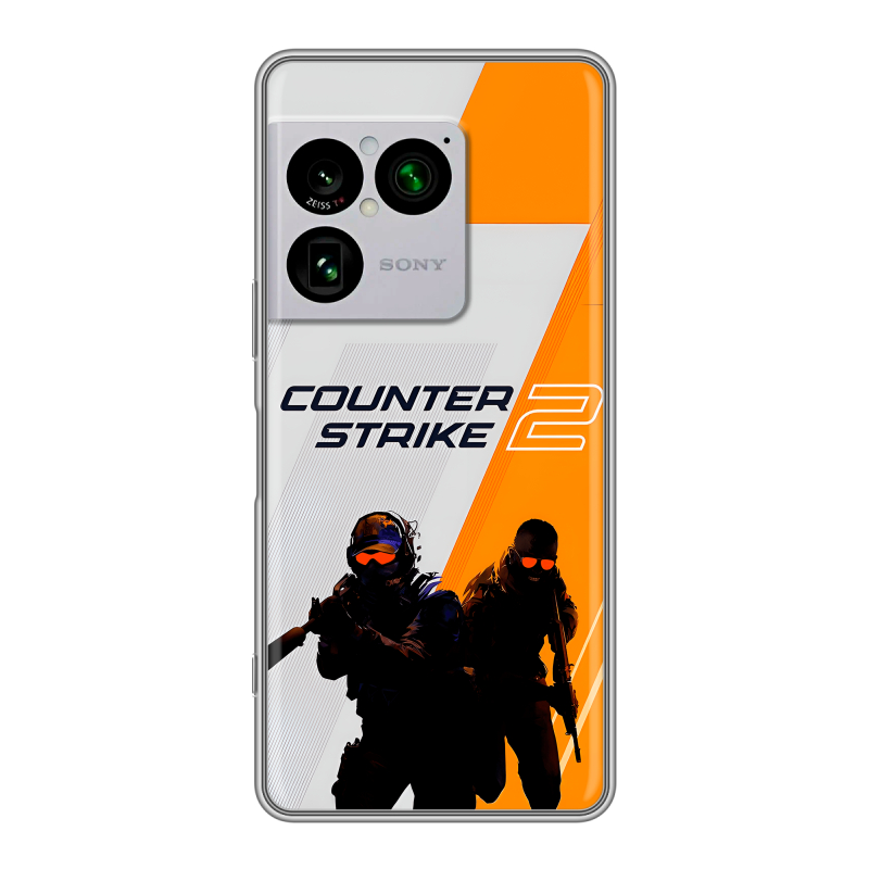Силиконовый чехол на Sony Xperia 1 VIII с принтом Counter Strike Силиконовый чехол на Sony Xperia 1 VIII с принтом Counter Strike