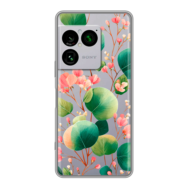 Силиконовый чехол на Sony Xperia 1 VIII с принтом женский Силиконовый чехол на Sony Xperia 1 VIII с принтом женский