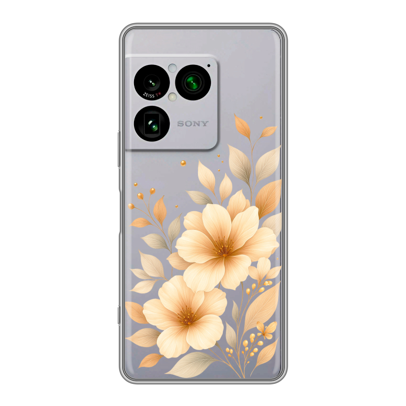 Силиконовый чехол на Sony Xperia 1 VIII с принтом для девушки Силиконовый чехол на Sony Xperia 1 VIII с принтом для девушки