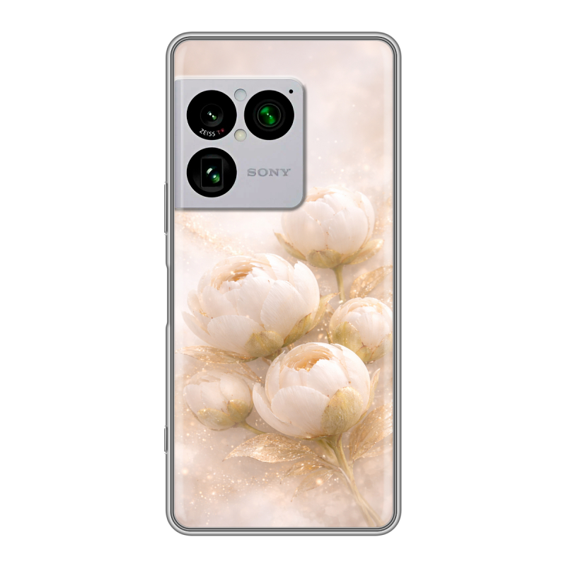 Силиконовый чехол на Sony Xperia 1 VIII с принтом женский Силиконовый чехол на Sony Xperia 1 VIII с принтом женский
