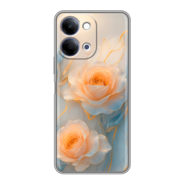 Силиконовый чехол на Vivo Y11d с принтом Женский