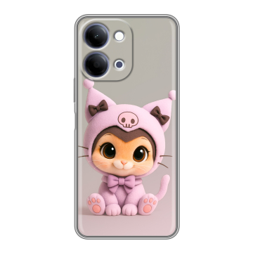 Силиконовый чехол на Vivo Y11d с принтом Куроми Kuromi 