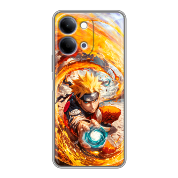 Силиконовый чехол на Vivo Y11d с принтом Аниме Наруто Naruto