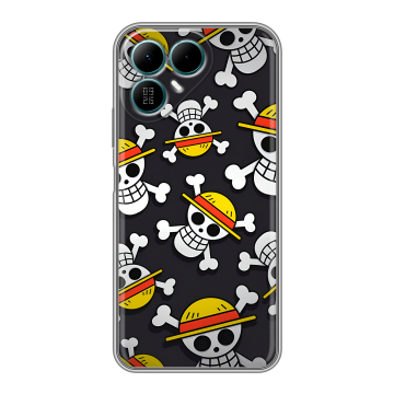 Силиконовый чехол на Tecno Pova 8 с принтом One Piece Ван Пис