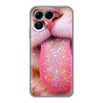 Силиконовый чехол на Tecno Pova 8 с принтом для девочек