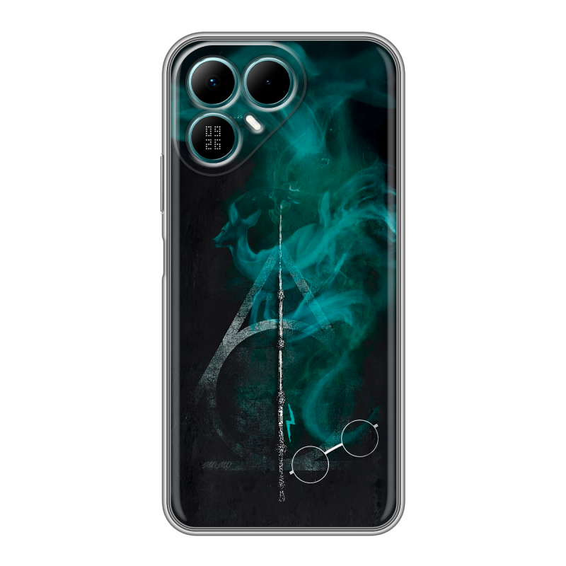 Силиконовый чехол на Tecno Pova 8 с принтом Гарри Поттер Harry Potter Силиконовый чехол на Tecno Pova 8 с принтом Гарри Поттер Harry Potter