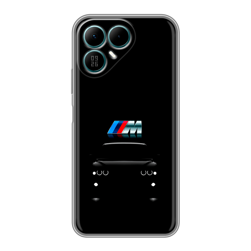 Силиконовый чехол на Tecno Pova 8 с принтом БМВ BMW Силиконовый чехол на Tecno Pova 8 с принтом БМВ BMW