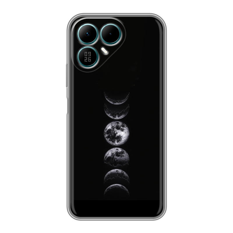 Силиконовый чехол на Tecno Pova 8 с принтом женский Силиконовый чехол на Tecno Pova 8 с принтом женский