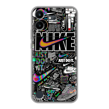 Силиконовый чехол на Nothing Phone (4b) с принтом Найк Силиконовый чехол на Nothing Phone (4b) с принтом Найк