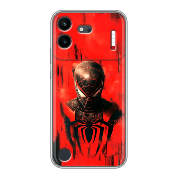 Силиконовый чехол на Nothing Phone (4b) с принтом человек паук spiderman