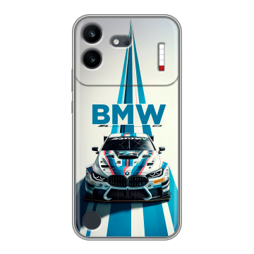 Силиконовый чехол на Nothing Phone (4b) с принтом БМВ BMW