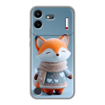 Силиконовый чехол на Nothing Phone (4b) с принтом Лиса Силиконовый чехол на Nothing Phone (4b) с принтом Лиса