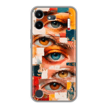 Силиконовый чехол на Nothing Phone (4b) с принтом Модный принт Силиконовый чехол на Nothing Phone (4b) с принтом Модный принт