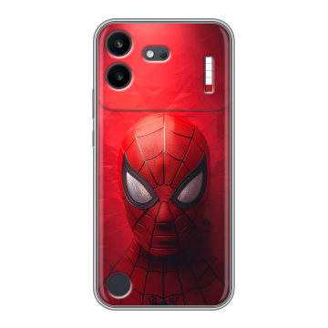 Силиконовый чехол на Nothing Phone (4b) с принтом Spiderman Человек паук