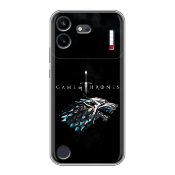 Силиконовый чехол на Nothing Phone (4b) с принтом Игра Престолов Game Thrones