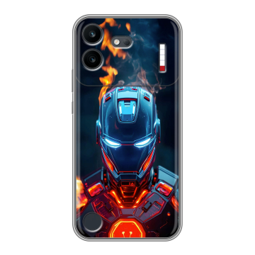 Силиконовый чехол на Nothing Phone (4b) с принтом IronMan Железный человек Силиконовый чехол на Nothing Phone (4b) с принтом IronMan Железный человек