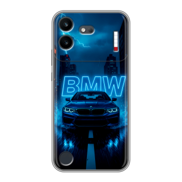 Силиконовый чехол на Nothing Phone (4b) с принтом BMW БМВ