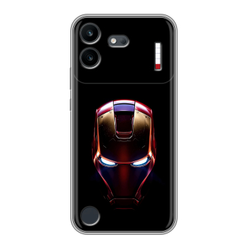 Силиконовый чехол на Nothing Phone (4b) с принтом IronMan Железный человек