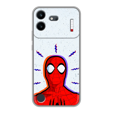 Силиконовый чехол на Nothing Phone (4b) с принтом Spiderman Человек паук Силиконовый чехол на Nothing Phone (4b) с принтом Spiderman Человек паук