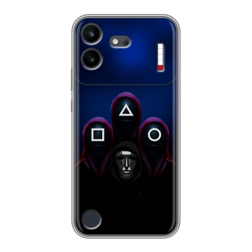 Силиконовый чехол на Nothing Phone (4b) с принтом Игра Кальмара Силиконовый чехол на Nothing Phone (4b) с принтом Игра Кальмара