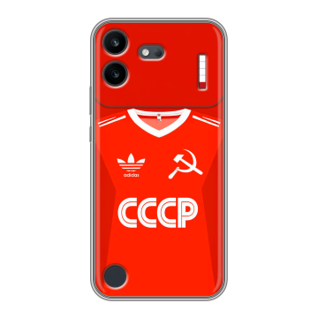 Силиконовый чехол на Nothing Phone (4b) с принтом Флаг Герб СССР Силиконовый чехол на Nothing Phone (4b) с принтом Флаг Герб СССР
