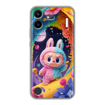 Силиконовый чехол на Nothing Phone (4b) с принтом Labubu Лабубу Силиконовый чехол на Nothing Phone (4b) с принтом Labubu Лабубу