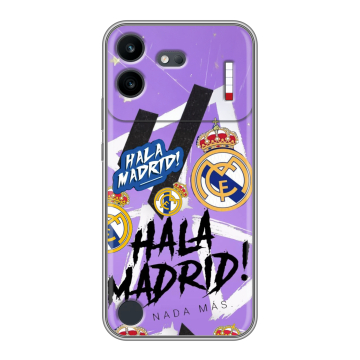 Силиконовый чехол на Nothing Phone (4b) с принтом Real Madrid Реал Мадрид