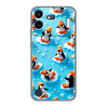 Силиконовый чехол на Nothing Phone (4b) с принтом Новый год Силиконовый чехол на Nothing Phone (4b) с принтом Новый год