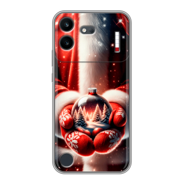 Силиконовый чехол на Nothing Phone (4b) с принтом Новый год Силиконовый чехол на Nothing Phone (4b) с принтом Новый год