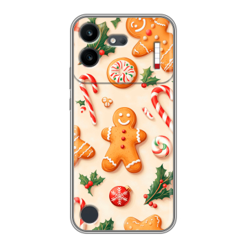 Силиконовый чехол на Nothing Phone (4b) с принтом Новый год Силиконовый чехол на Nothing Phone (4b) с принтом Новый год